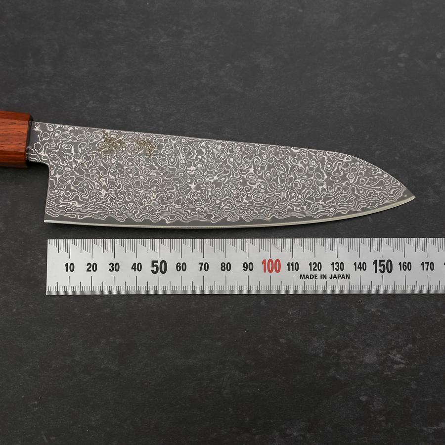 Santoku VG-10 Damascus Shitan Ebony Handle 165mm