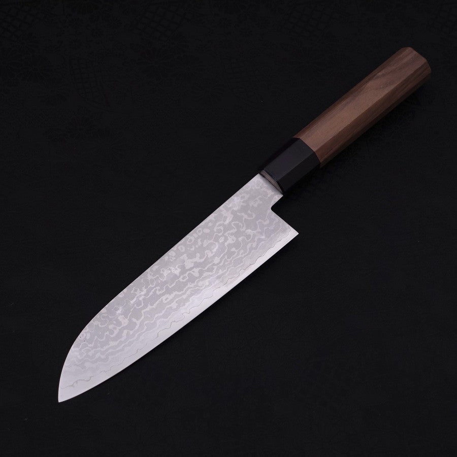 Santoku VG-10 Damascus Walnut Handle 165mm