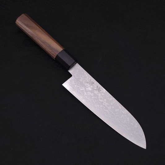 Santoku VG-10 Damascus Walnut Handle 165mm