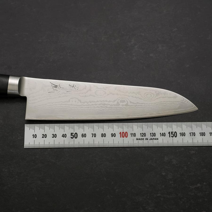 Santoku VG-10 Damascus Western Black Cherry Handle 175mm