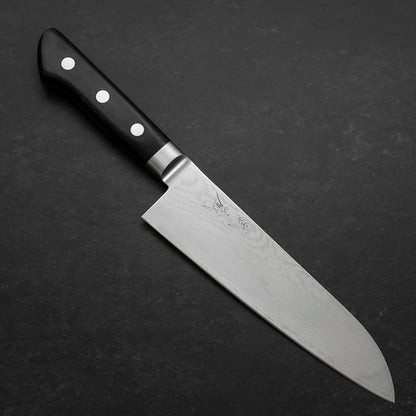 Santoku VG-10 Damascus Western Black Cherry Handle 175mm
