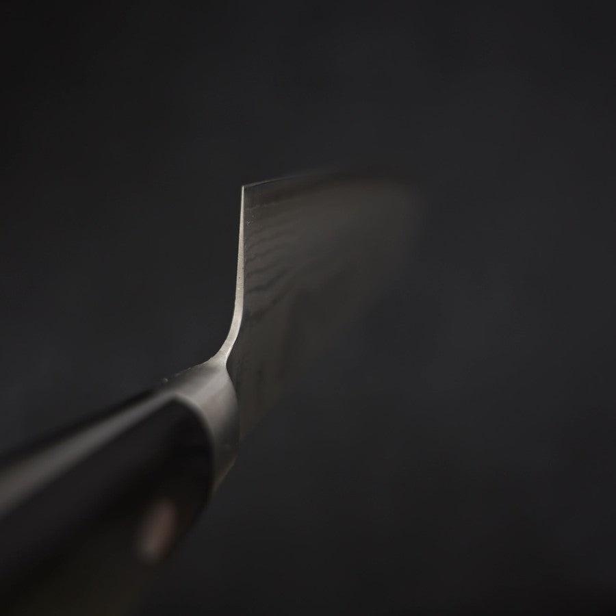 Santoku VG-10 Damascus Western Black Handle Seki 170mm