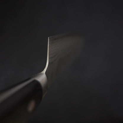 Santoku VG-10 Damascus Western Black Handle Seki 170mm