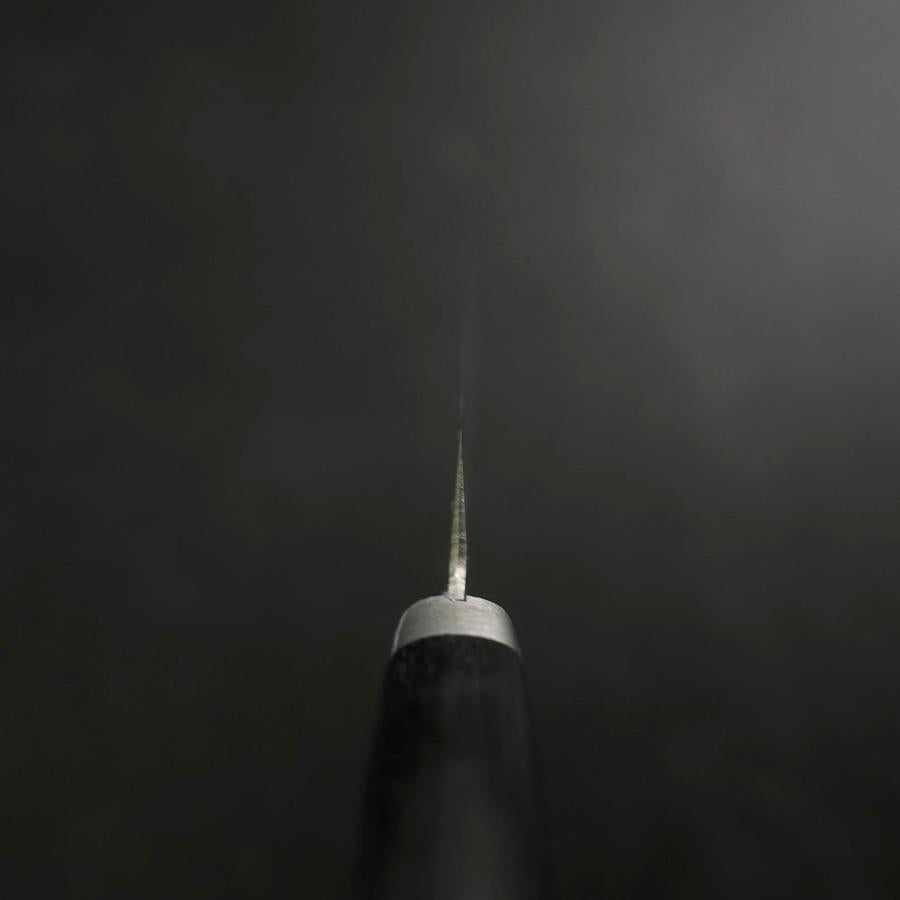 Santoku VG-10 Damascus Western Dark Blue Handle 135mm