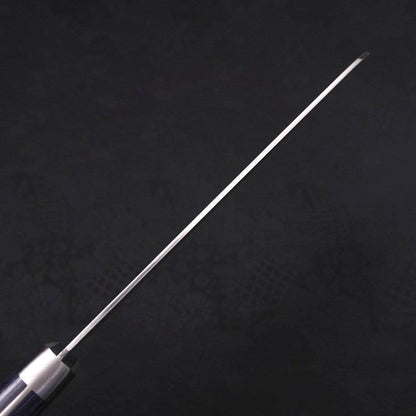 Santoku VG-10 Damascus Western Dark Blue Handle 170mm