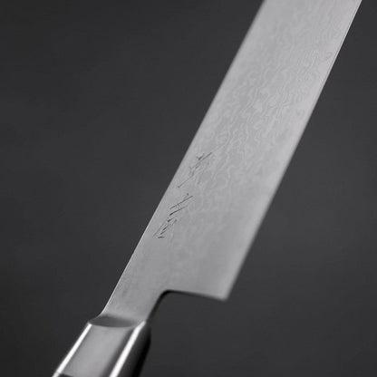 Santoku VG-10 Damascus Western Round Handle 180mm