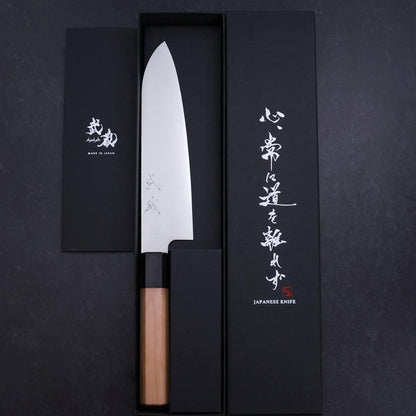 Santoku VG-10 Polished Japanese Cherry Handle 180mm
