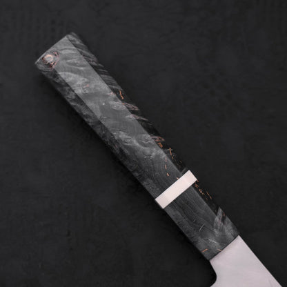 Santoku VG-10 Polished Marbled Maple Handle 150mm