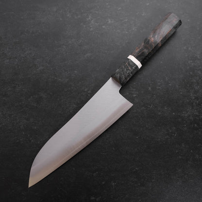 Santoku VG-10 Polished Marbled Maple Handle 180mm