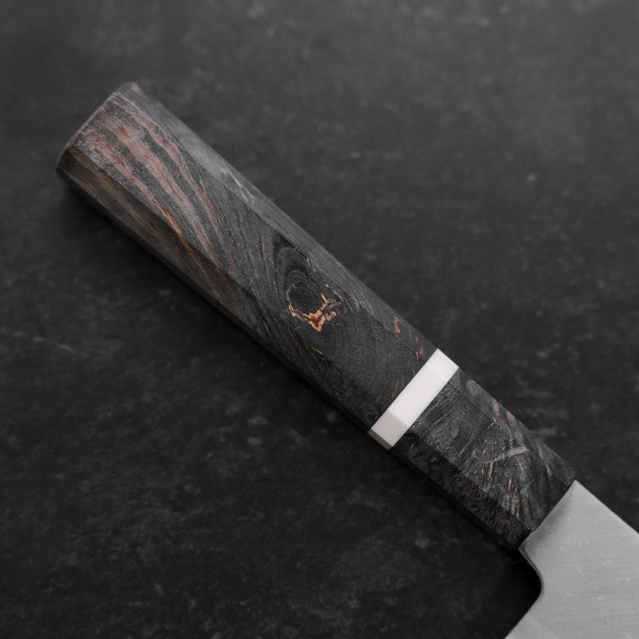 Santoku VG-10 Polished Marbled Maple Handle 180mm