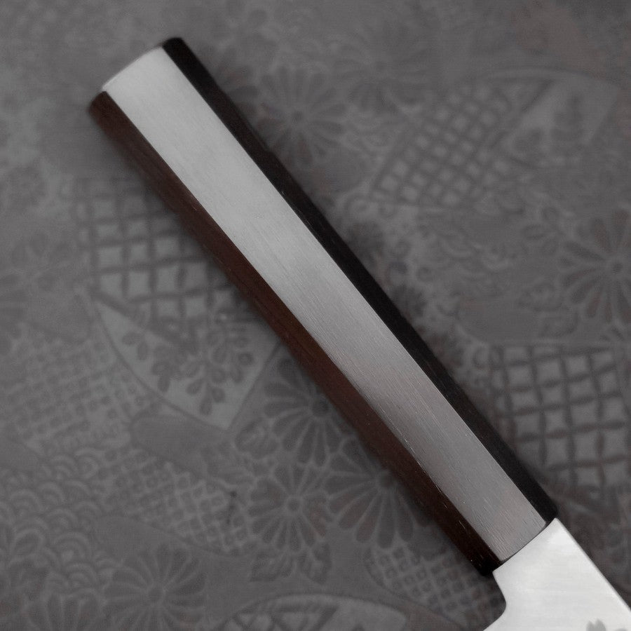 Santoku VG-10 Polished Sakura Ebony Handle 150mm-[Musashi]-[Japanese-Kitchen-Knives]