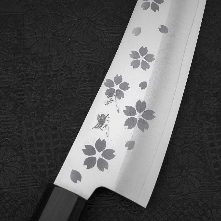 Santoku VG-10 Polished Sakura Ebony Handle 175mm