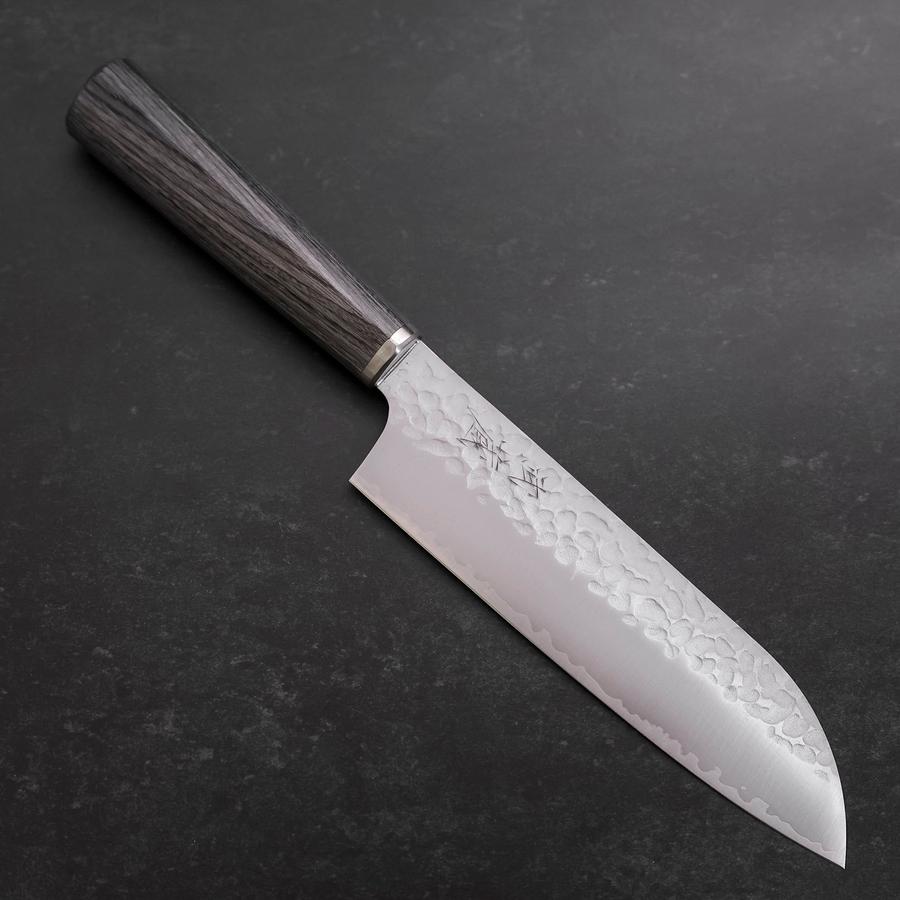 Santoku VG-10 Tsuchime Cherry Charcoal Handle 165mm