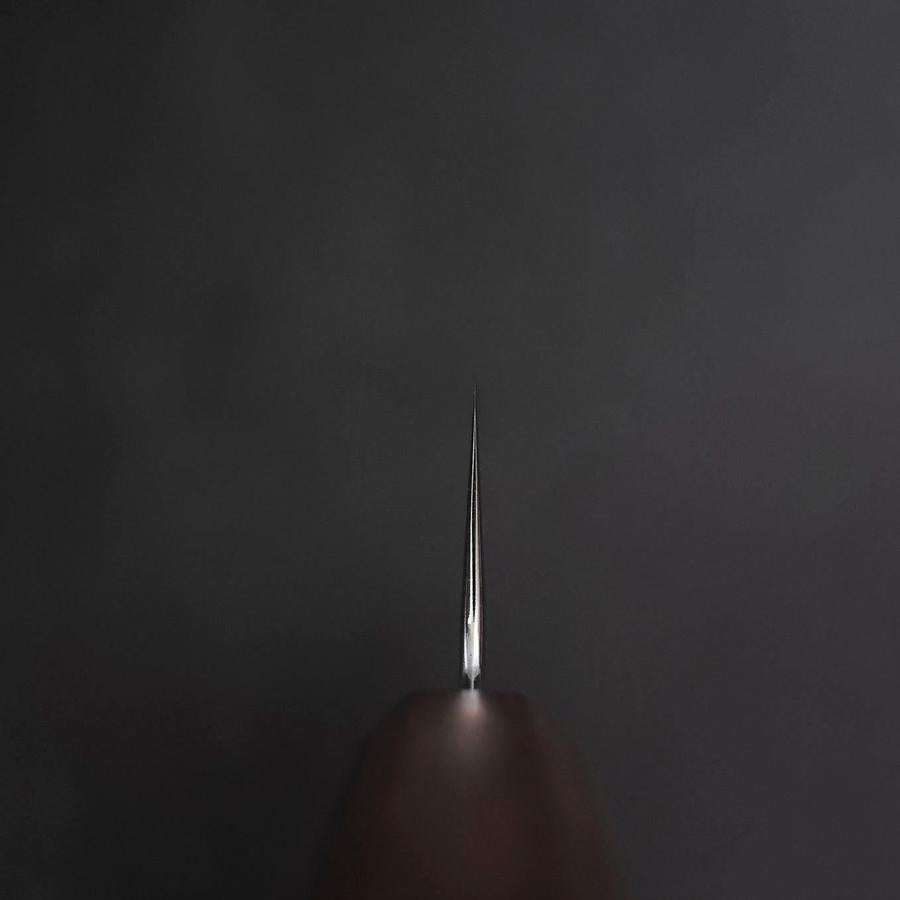 Santoku VG-10 Tsuchime Damascus Ashwood Handle 180mm