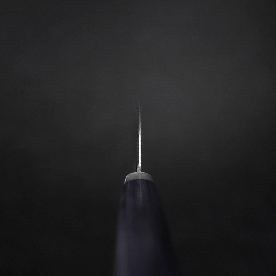 Santoku VG-10 Tsuchime Damascus Western Blue Handle 170mm