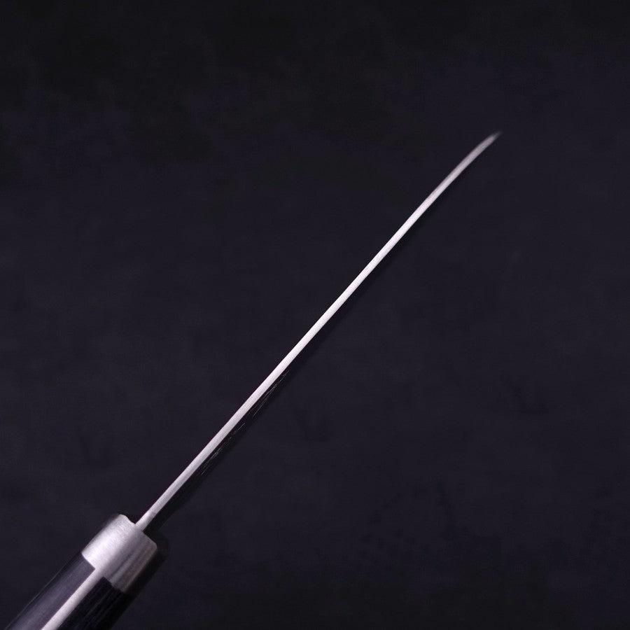 Santoku VG-10 Tsuchime Damascus Western Dark Blue Handle 130mm