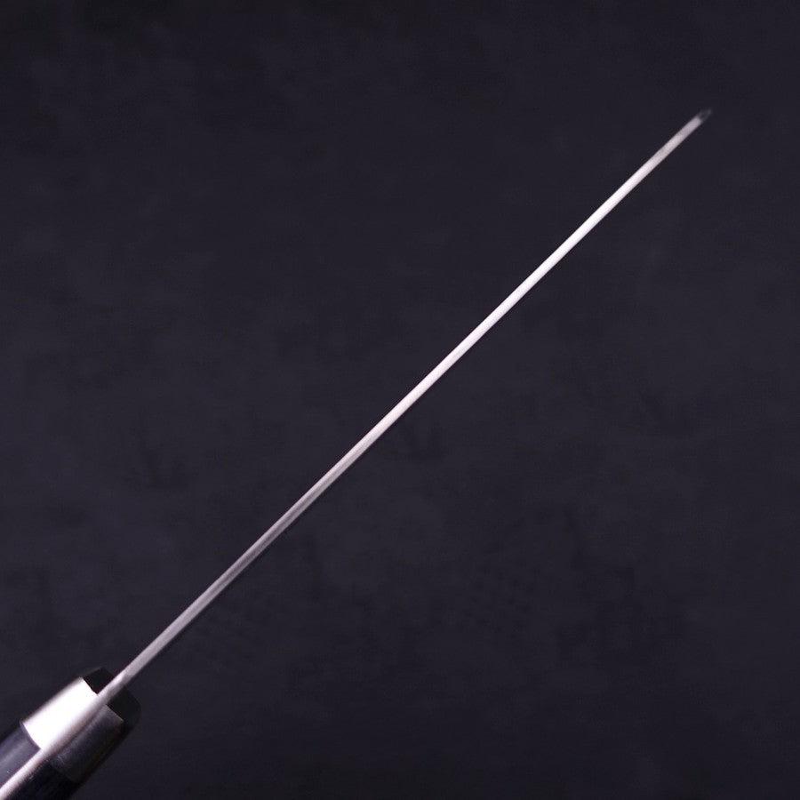 Santoku VG-10 Tsuchime Damascus Western Dark Blue Handle 170mm