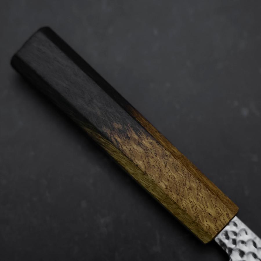 Santoku VG-10 Tsuchime Damascus Yaki-Urushi Handle 170mm