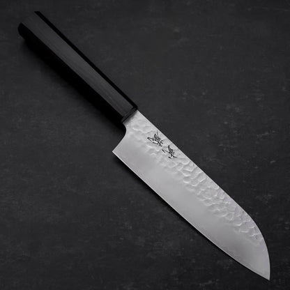 Santoku VG-10 Tsuchime Ebony Handle 165mm