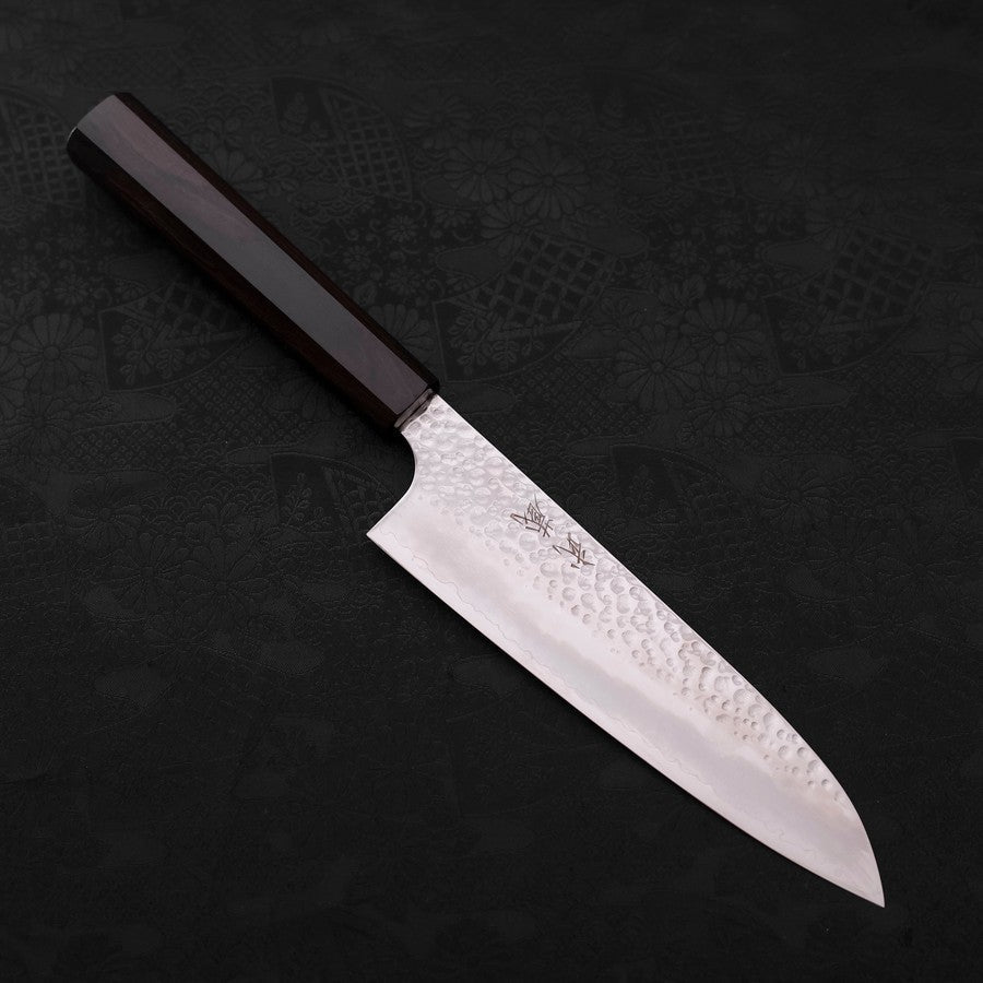 Santoku VG-10 Tsuchime Ebony Wood Handle 170mm
