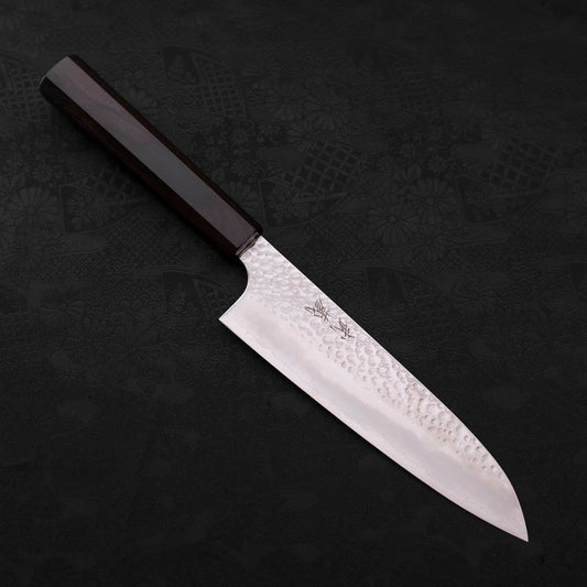 Santoku VG-10 Tsuchime Ebony Wood Handle 170mm