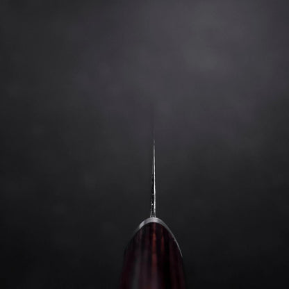 Santoku VG-10 Tsuchime Oval Mahogany Handle 165mm