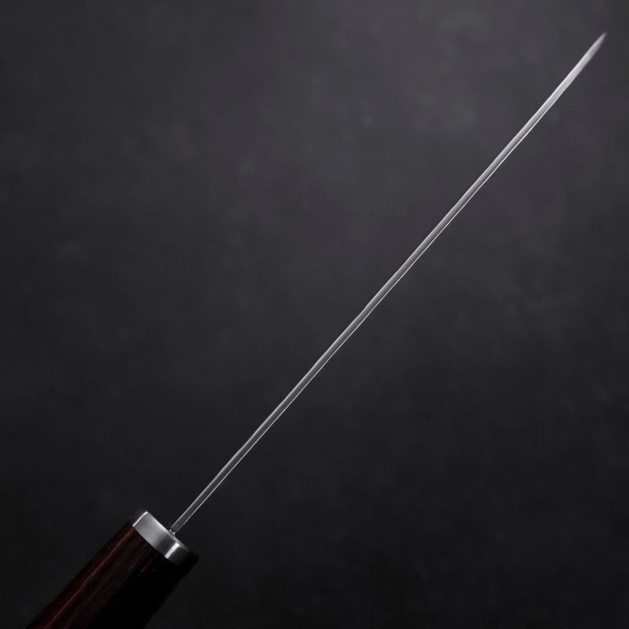 Santoku VG-10 Tsuchime Oval Mahogany Handle 165mm