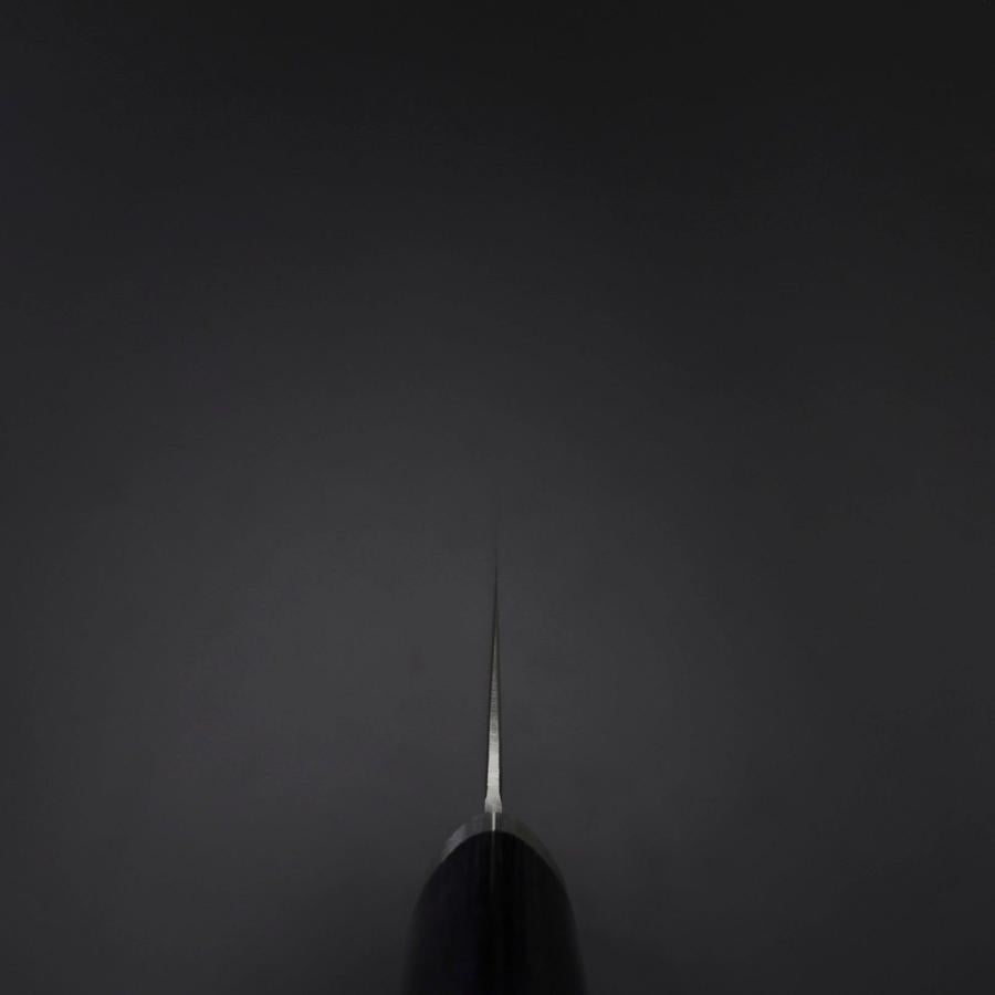 Santoku VG-10 Tsuchime Oval Purple Handle 165mm (6.5”)-[Musashi]-[Japanese-Kitchen-Knives]