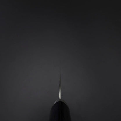 Santoku VG-10 Tsuchime Oval Purple Handle 165mm (6.5”)-[Musashi]-[Japanese-Kitchen-Knives]