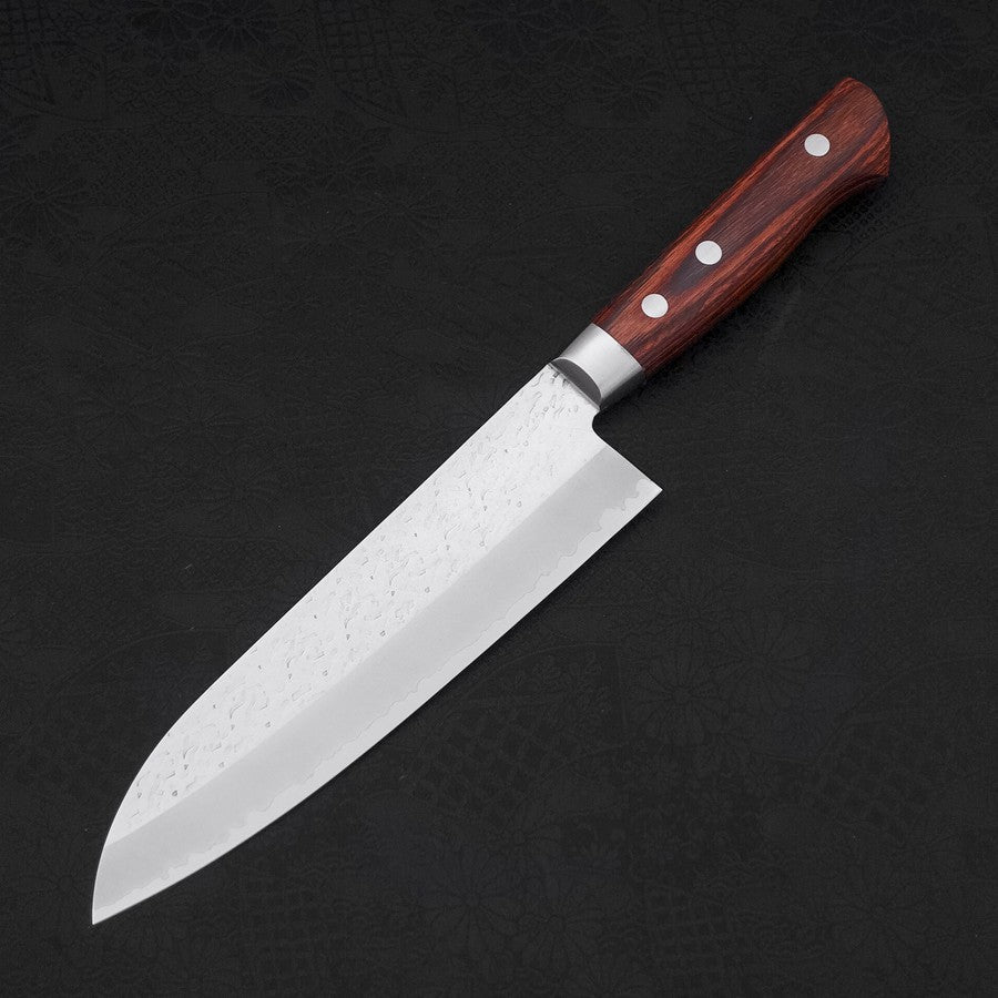 Santoku VG-10 Tsuchime Western Handle 180mm