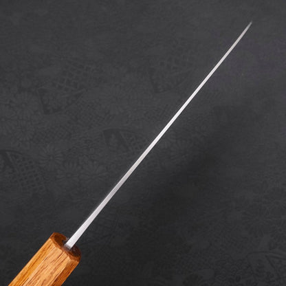 Santoku White Steel #1 Polished Yaki Urushi Handle 165mm