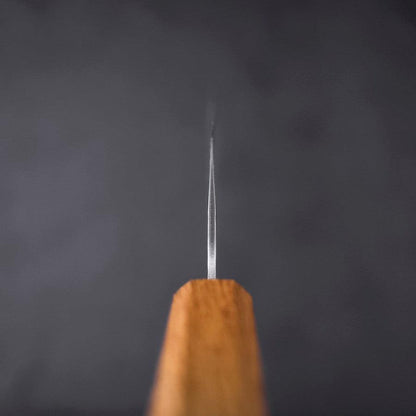 Santoku White Steel #1 Tsuchime Yaki Urushi Handle 165mm