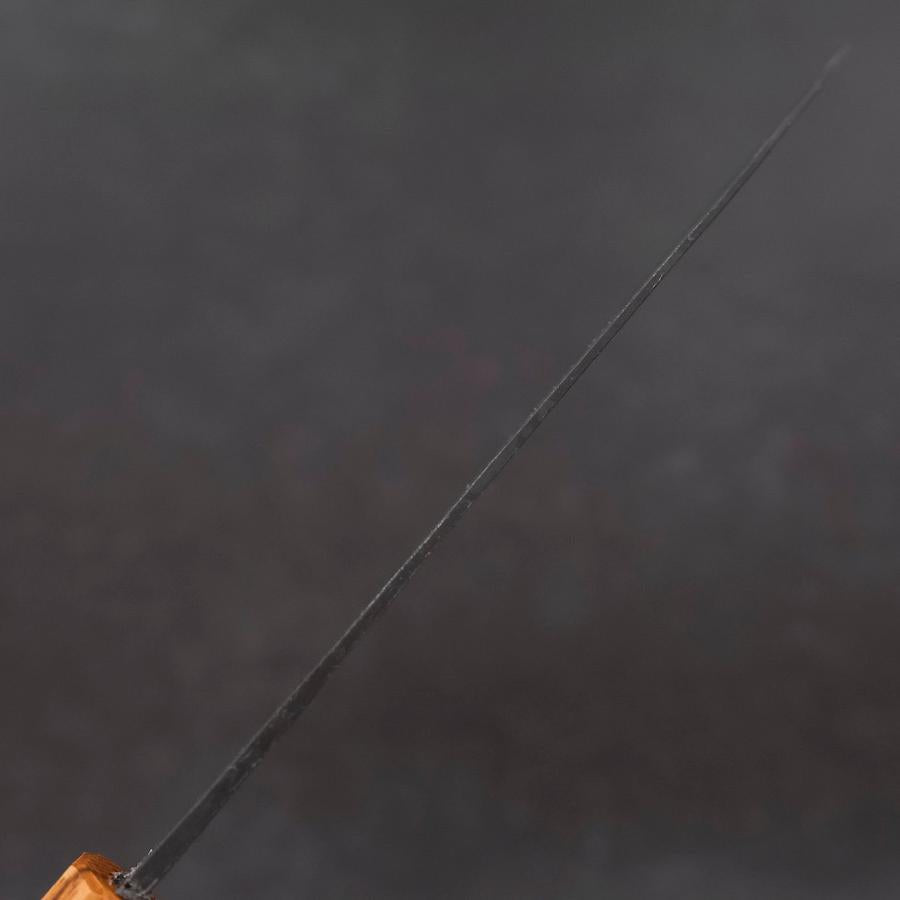 Santoku White Steel #2 Kurouchi Oak Handle 165mm