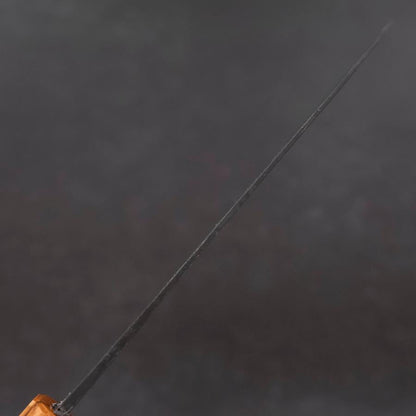 Santoku White Steel #2 Kurouchi Oak Handle 165mm