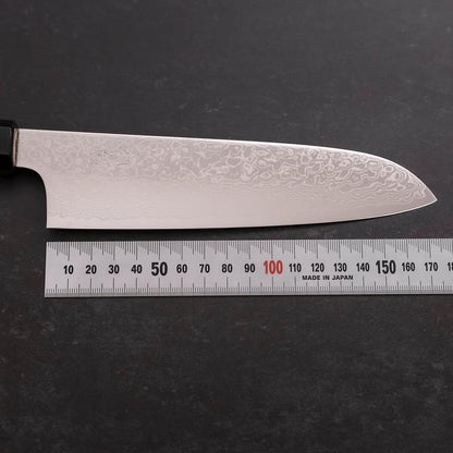 Santoku ZA-18 Damascus Buffalo Magnolia Handle 180mm