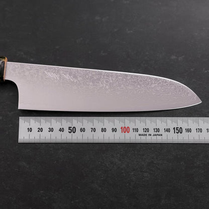 Santoku ZA-18 Damascus Ceramics Dragon Handle 180mm
