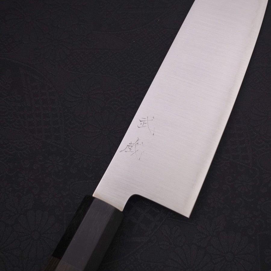 Santoku ZDP-189 Polished Buffalo Ebony Handle 180mm