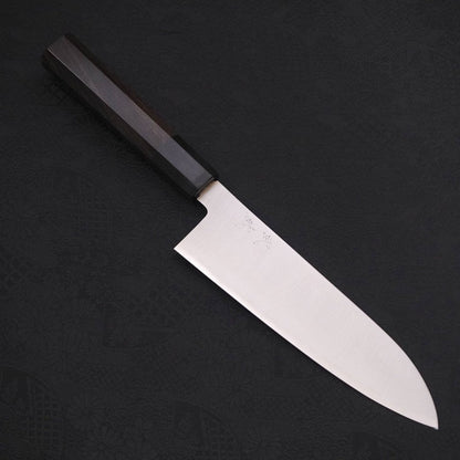 Santoku ZDP-189 Polished Buffalo Ebony Handle 180mm