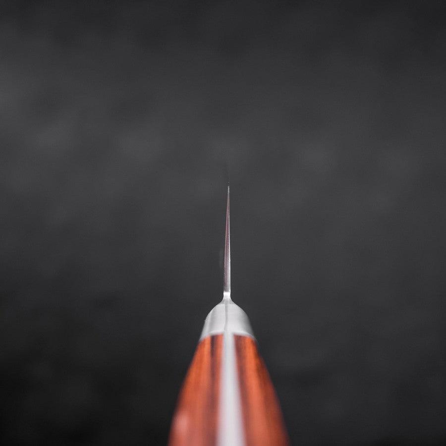 Santoku knife VG-5 Tsuchime Western Mahogany Handle 175mm