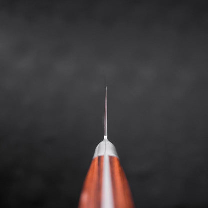 Santoku knife VG-5 Tsuchime Western Mahogany Handle 175mm