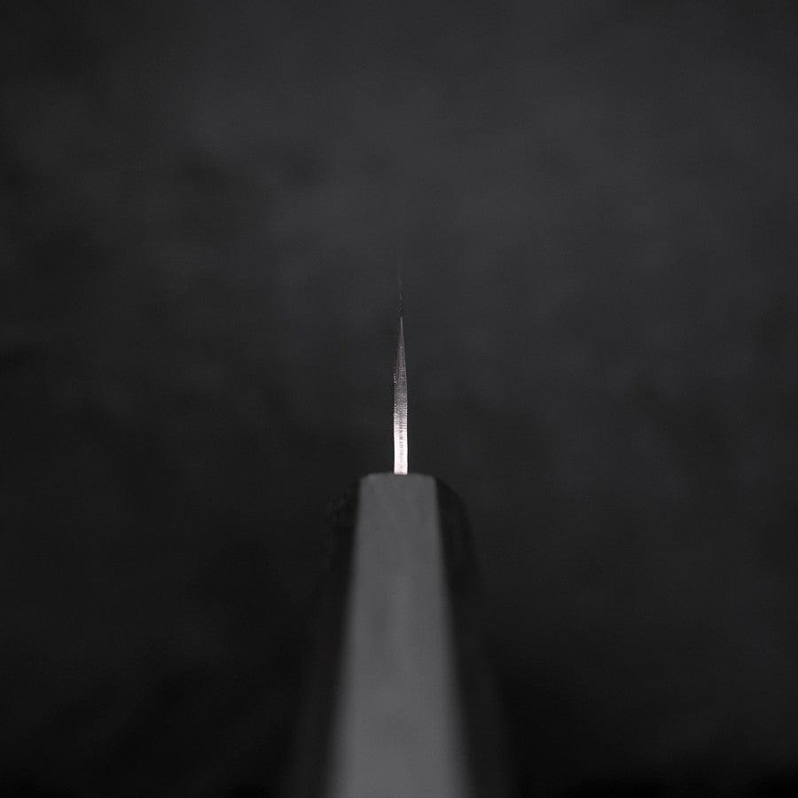 Sujihiki AUS-10 Nashiji Damascus Dark Blue Urushi Handle 240mm