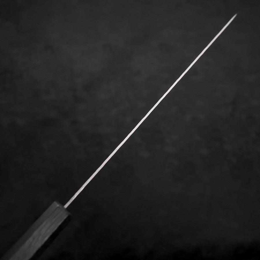 Sujihiki AUS-10 Nashiji Damascus Dark Blue Urushi Handle 240mm