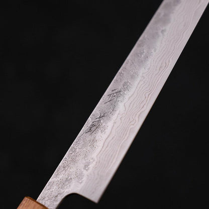 Sujihiki AUS-10 Nashiji Damascus Yaki Urushi Handle 240mm