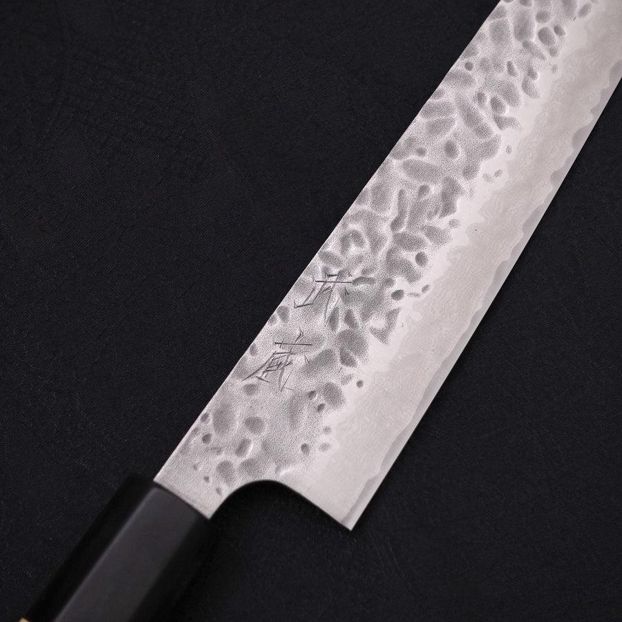 Sujihiki AUS-10 Tsuchime Damascus Buffalo Magnolia Handle 270mm