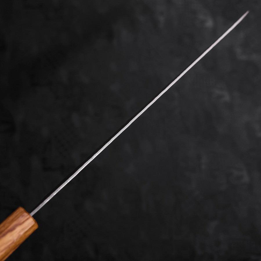 Sujihiki AUS-10 Tsuchime Damascus Oak Handle 240mm