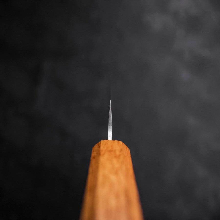 Sujihiki AUS-10 Tsuchime Damascus Yaki Urushi Handle 240mm