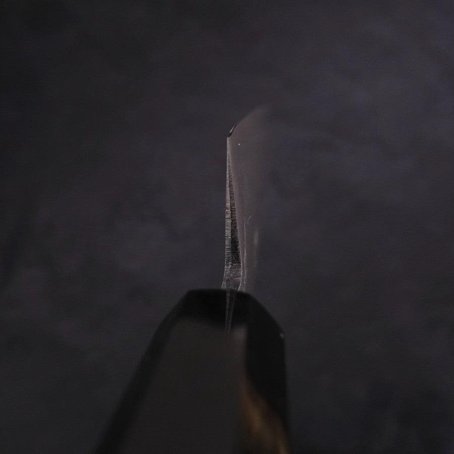 Sujihiki Blue Steel #2 Damascus Buffalo Ebony Handle 270mm