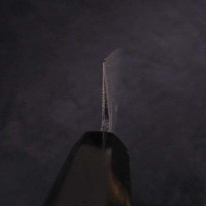 Sujihiki Blue Steel #2 Damascus Buffalo Ebony Handle 270mm