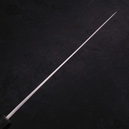 Sujihiki Blue Steel #2 Damascus Buffalo Ebony Handle 270mm