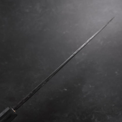 Sujihiki Blue Steel #2 Kurouchi Dark Blue Urushi Handle 210mm